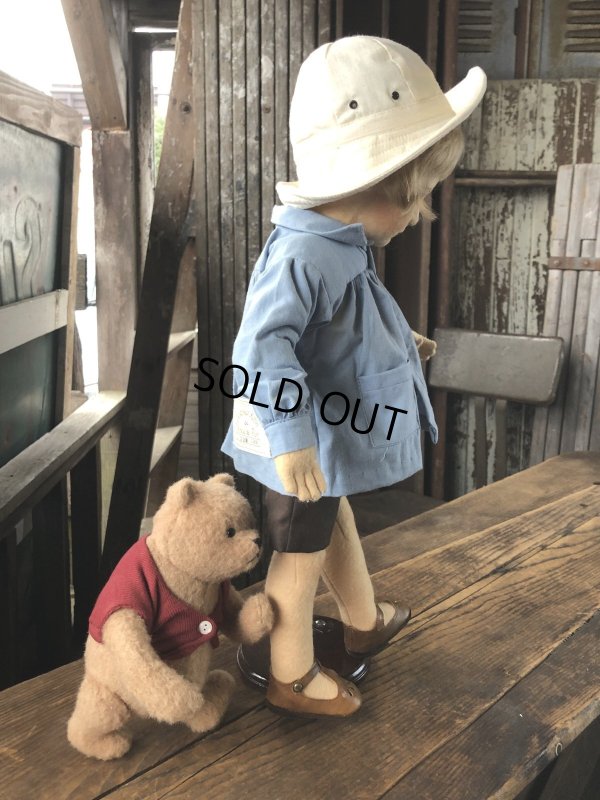 画像8: 80s R John Wright Christopher Robin and Winnie the Pooh limited edition Doll Set (A119) 
