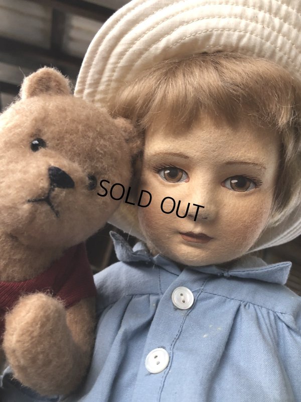 画像46: 80s R John Wright Christopher Robin and Winnie the Pooh limited edition Doll Set (A119) 
