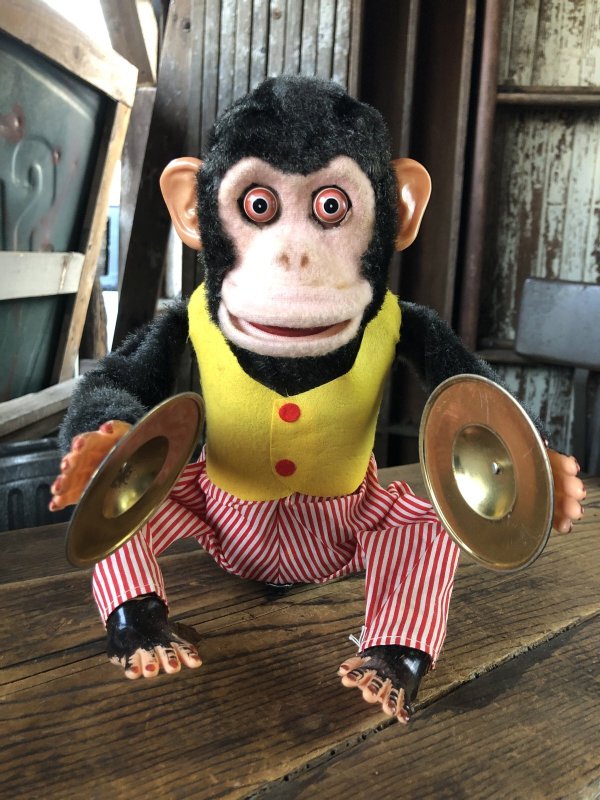 画像15: Vintage Musical Jolly Chimp Cymbal Monkey Daishin Japan w/box Works! (A121)