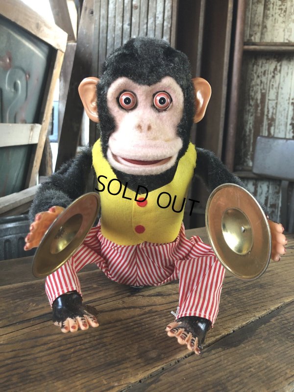 画像15: Vintage Musical Jolly Chimp Cymbal Monkey Daishin Japan w/box Works! (A121)