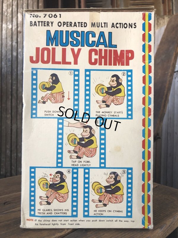 画像11: Vintage Musical Jolly Chimp Cymbal Monkey Daishin Japan w/box Works! (A121)