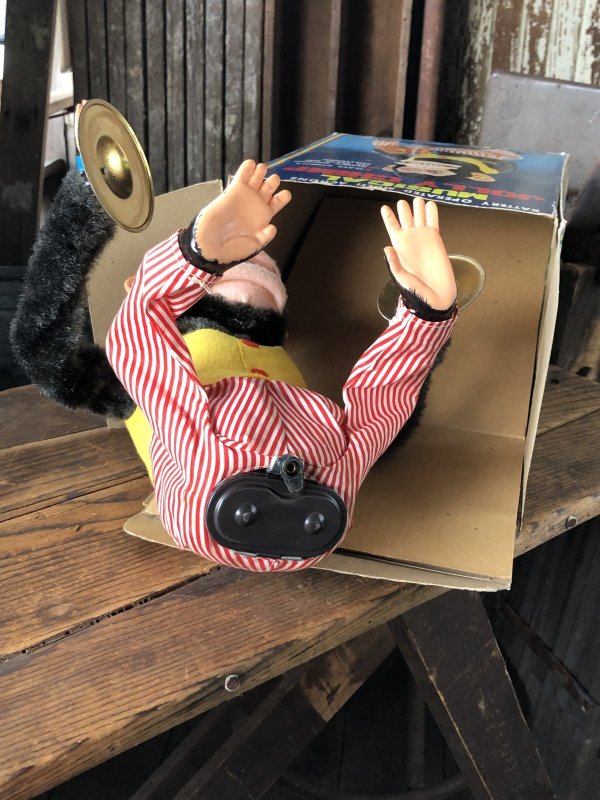画像9: Vintage Musical Jolly Chimp Cymbal Monkey Daishin Japan w/box Works! (A121)