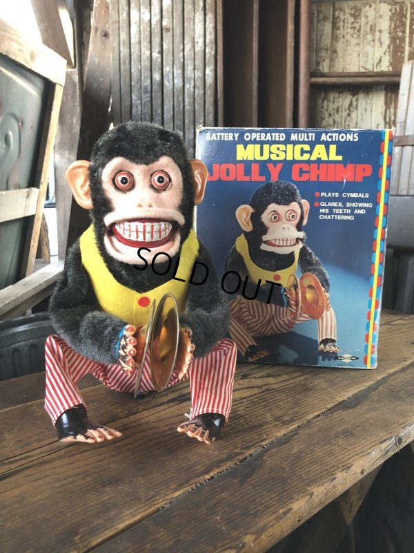 画像5: Vintage Musical Jolly Chimp Cymbal Monkey Daishin Japan w/box Works! (A121)