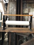 画像8: Vintage General Store Counter Top Paper Roll Holder Cutter Dispenser (A123)  (8)