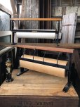 画像20: Vintage General Store Counter Top Paper Roll Holder Cutter Dispenser (A124)  (20)