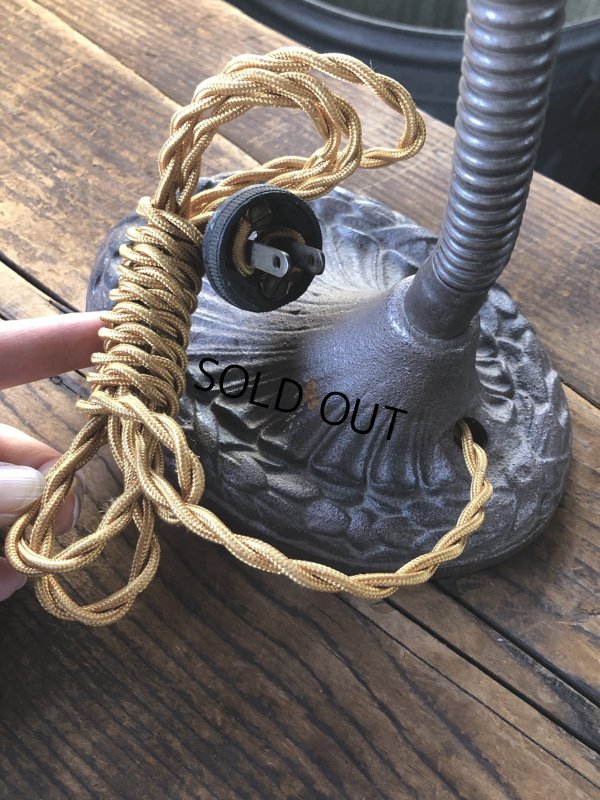 画像13: Vintage Underwater Laboratories Gooseneck Desk Lamp (A125)