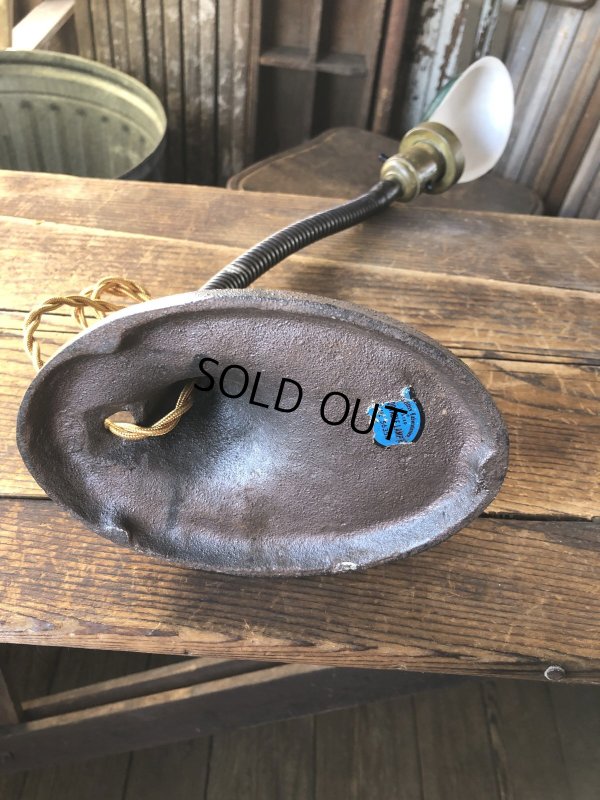 画像15: Vintage Underwater Laboratories Gooseneck Desk Lamp (A125)