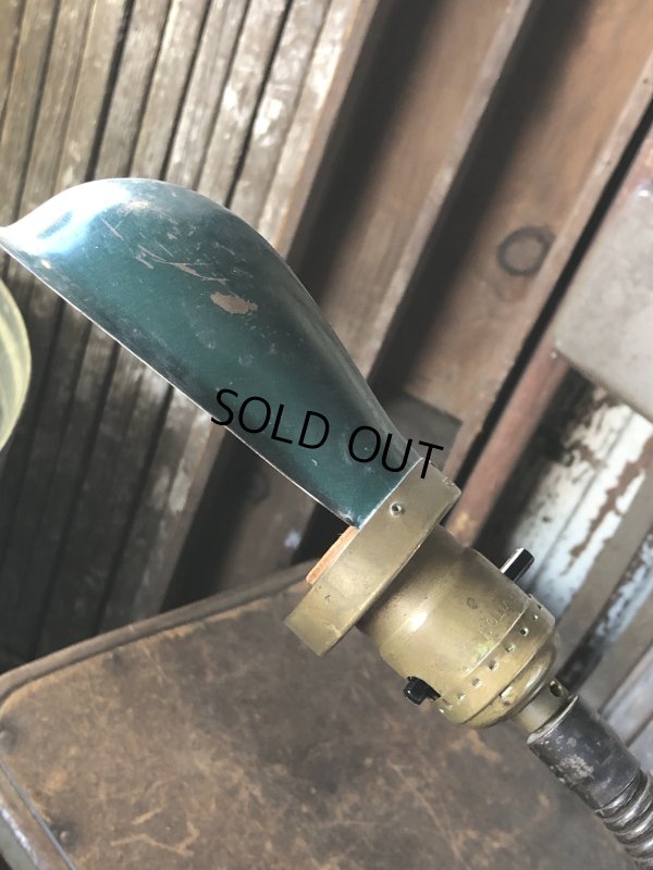 画像18: Vintage Underwater Laboratories Gooseneck Desk Lamp (A125)