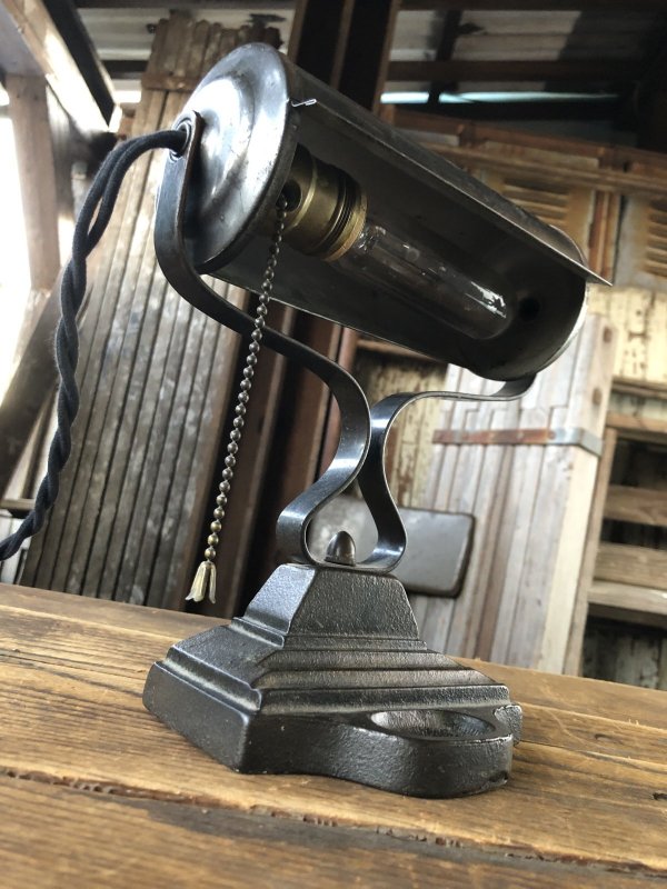 画像8: Vintage Metal Desk Bankers Lamp (A126)