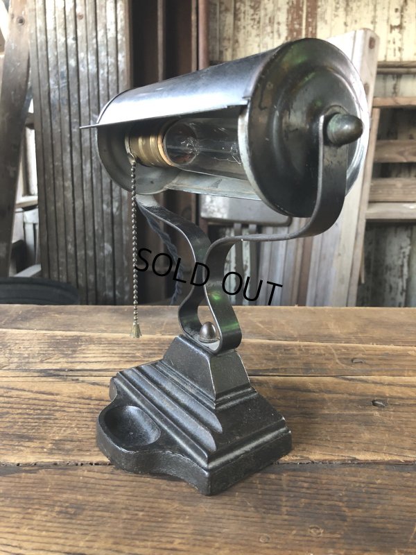 画像6: Vintage Metal Desk Bankers Lamp (A126)
