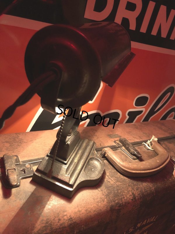 画像17: Vintage Metal Desk Bankers Lamp (A126)
