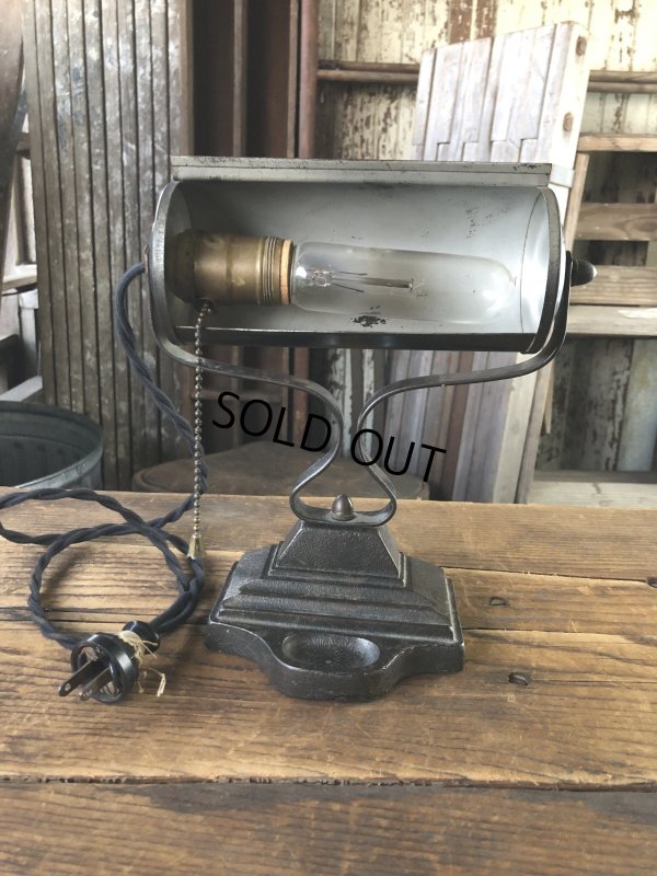 画像19: Vintage Metal Desk Bankers Lamp (A126)