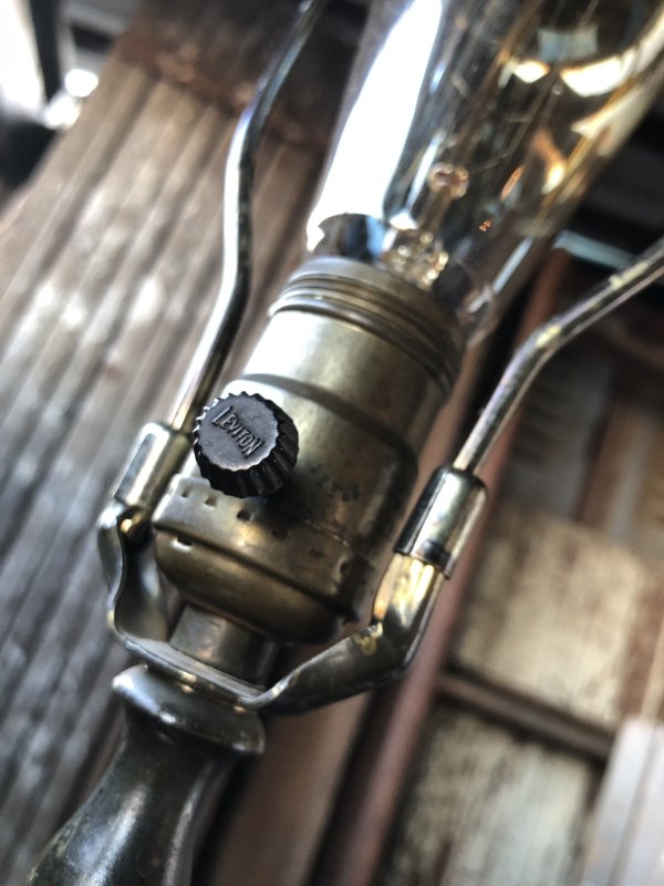 画像14: Vintage MCM Wood x Ceramic Table Lamp Set (A128)