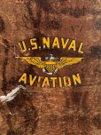 画像3: Vintage WW2 US NAVAL AVIATION Samsonite Military Suitcase Trunk (A129)  (3)