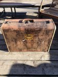 画像1: Vintage WW2 US NAVAL AVIATION Samsonite Military Suitcase Trunk (A129)  (1)