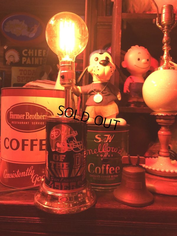 画像15: 90s Vintage The 49ers Super Bowl Champion Lamp (A121) 