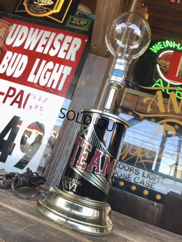 画像2: 90s Vintage The 49ers Super Bowl Champion Lamp (A121) 