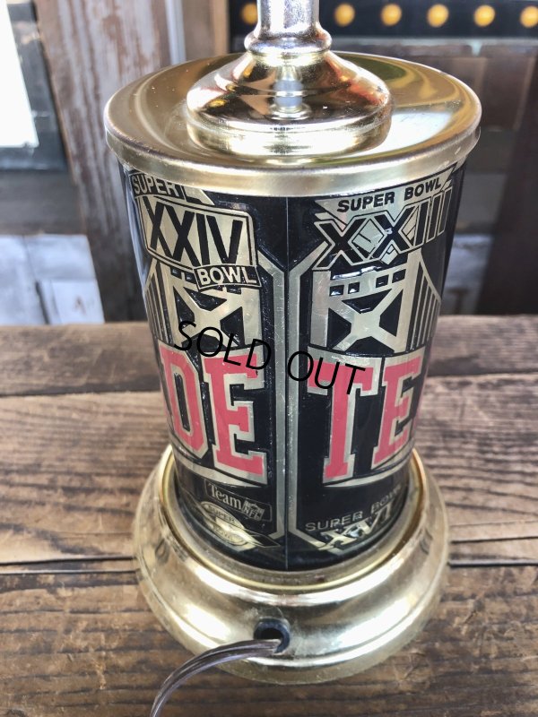 画像9: 90s Vintage The 49ers Super Bowl Champion Lamp (A121) 