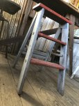 画像5: Vintage Wood Step Ladder (A132) (5)