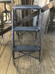 画像1: Vintage Metal Step Ladder (A133) (1)