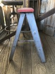画像4: Vintage Wood Step Ladder (A132) (4)