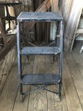 Vintage Metal Step Ladder (A133)