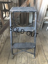 Vintage Metal Step Ladder (A133)