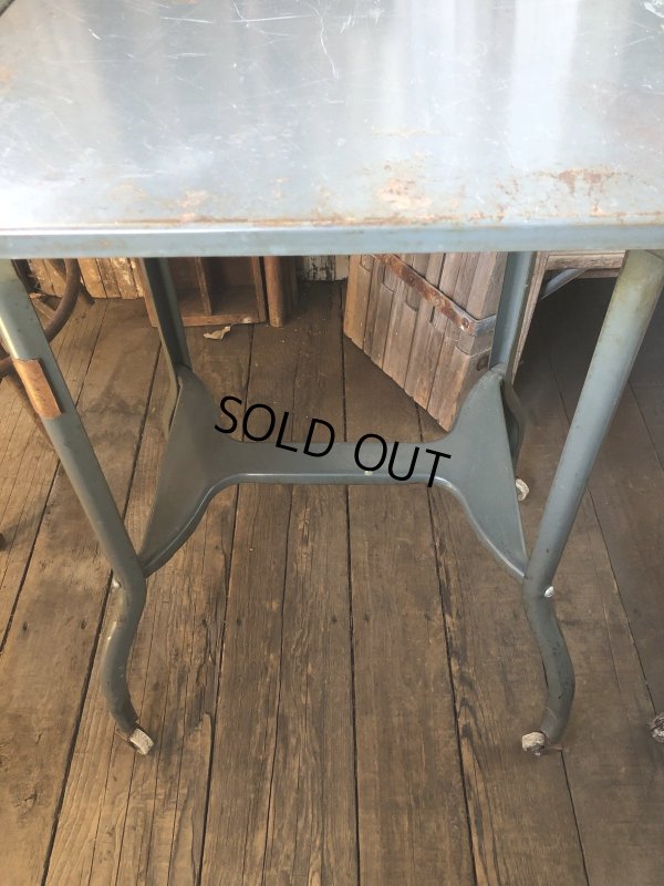 画像11: Vintage U.S.A Industrial Typewriter Tables on Casters (A134)