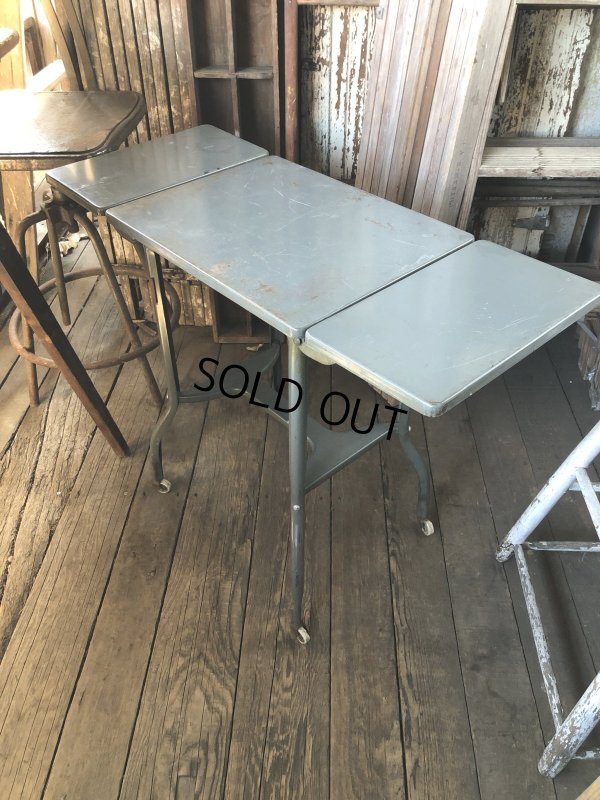 画像6: Vintage U.S.A Industrial Typewriter Tables on Casters (A134)