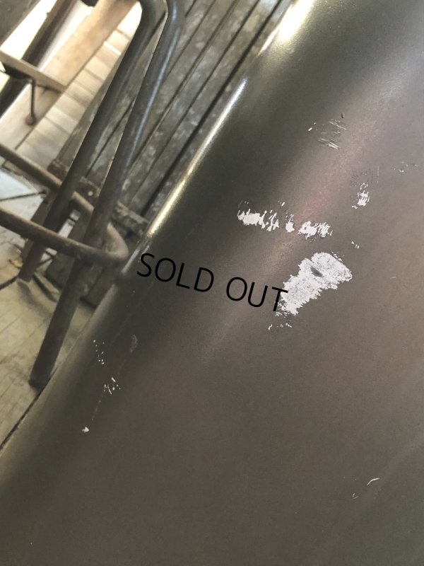 画像11: Vintage UNITED Pennsylvania Industrial Dome Top Torpedo Trash Can (A135)