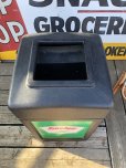 画像4: Vintage Sinclair Oil Gas Station Trash Can Unit (A136) (4)