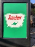 画像11: Vintage Sinclair Oil Gas Station Trash Can Unit (A136) (11)