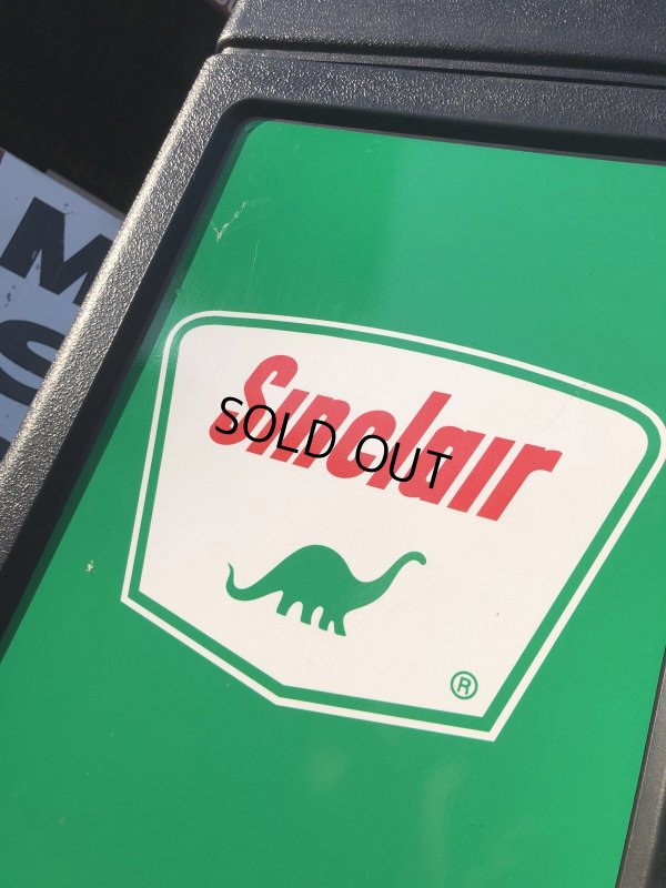 画像2: Vintage Sinclair Oil Gas Station Trash Can Unit (A136)