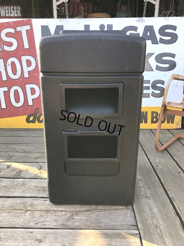 画像8: Vintage Sinclair Oil Gas Station Trash Can Unit (A136)
