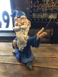 画像1: Vintage Disney Sword in the Stone Merlin Vinyl Doll Ledraplastic (A137)  (1)