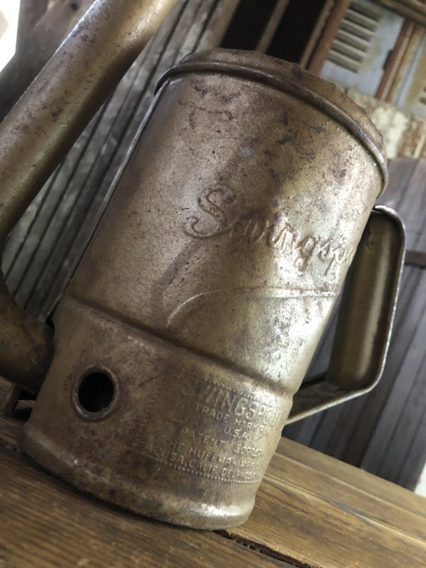 画像10: Vintage One Quart Oil Dispenser Jug Swing Pout (A140)