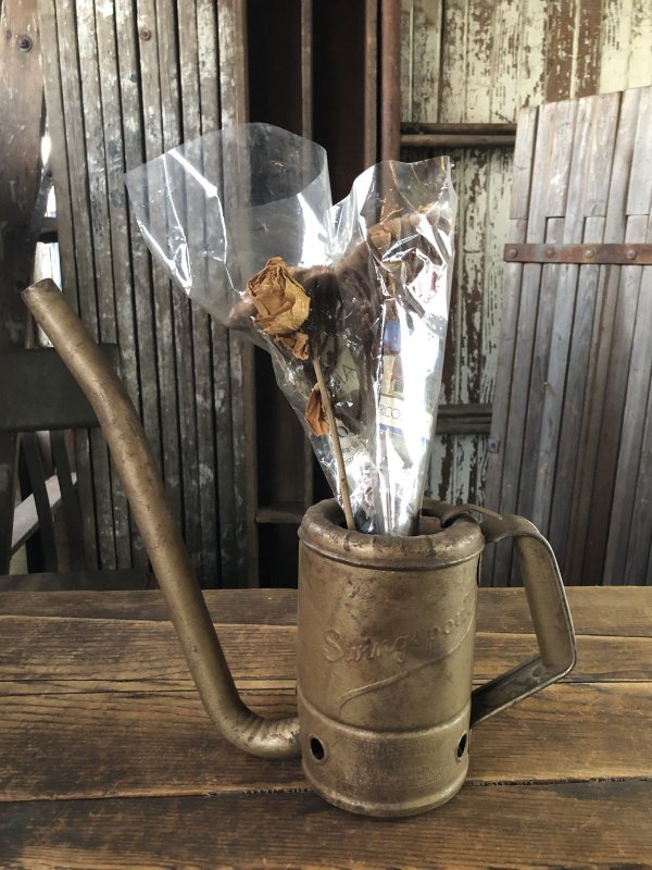 画像14: Vintage One Quart Oil Dispenser Jug Swing Pout (A140)