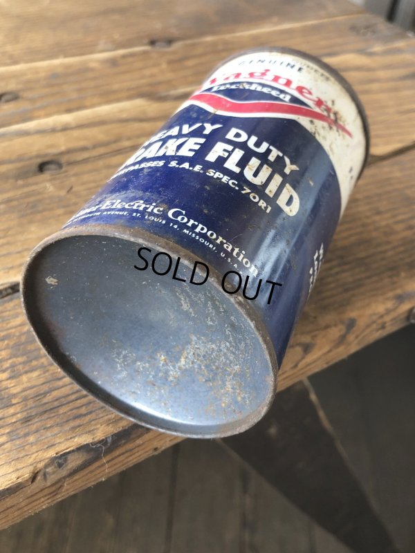 画像6: Vintage Oil Can Wagner Lockheed Heavy Duty Brake Fluid (A146)