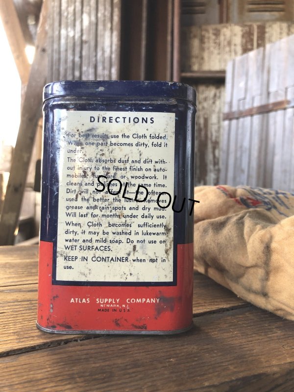 画像6: Vintage ATLAS Polishing Cloth Can (A154)