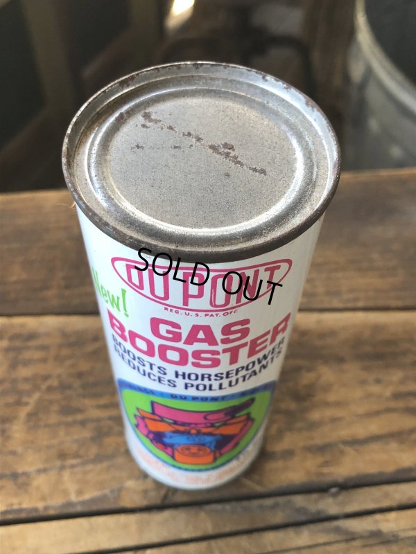 画像6: Vintage Oil Can DU PONT Gas Booster (A144)