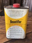 画像4: Vintage Oil Can JOHNSON'S Beautiflor Wax (A151) (4)