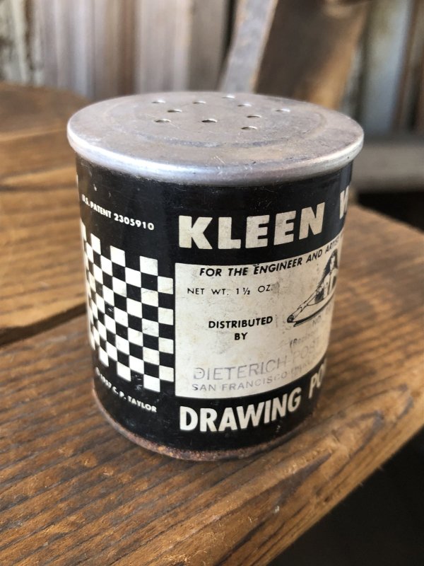 画像2: Vintage Dieterich Post Co Drawing Powder Can (A156)