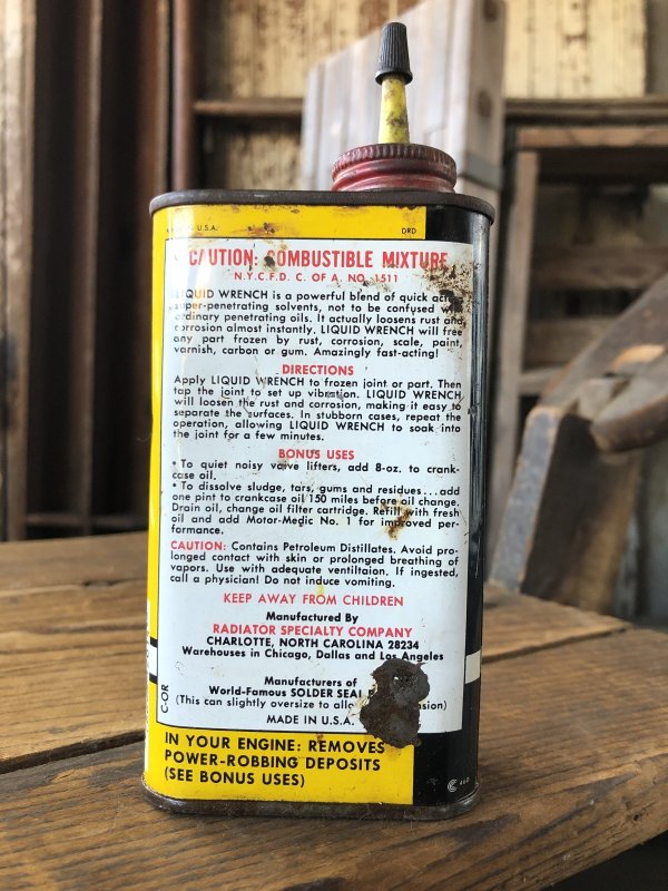 画像3: Vintage Oil Can Liguid WRENCH (A142)