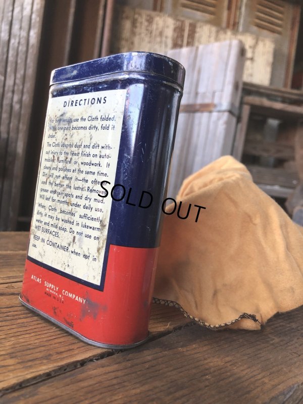 画像5: Vintage ATLAS Polishing Cloth Can (A154)