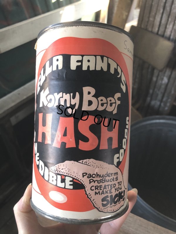 画像8: Vintage Can Ella Fant's Korny Beef Hash (A152)