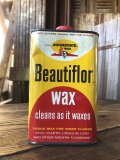 Vintage Oil Can JOHNSON'S Beautiflor Wax (A151)