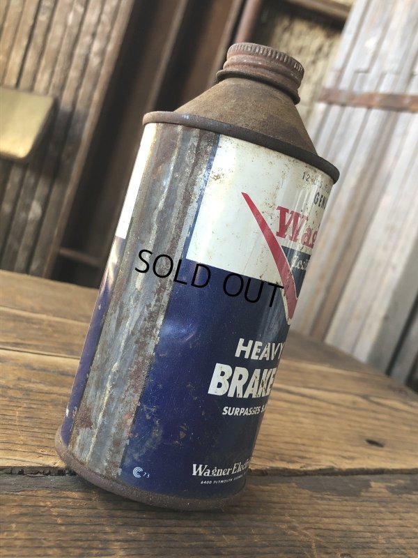 画像2: Vintage Oil Can Wagner Lockheed Heavy Duty Brake Fluid (A146)