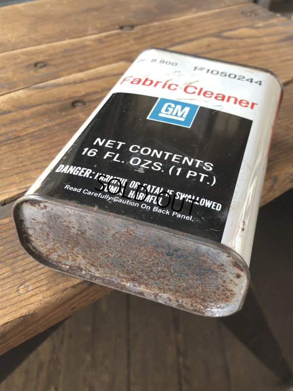 画像6: Vintage Oil Can GM Fabric Cleaner (A143)