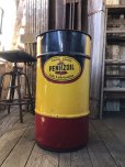 画像1: Vintage Pennzoil 16 Gallon Drum Barrel Oil Can (A156) (1)