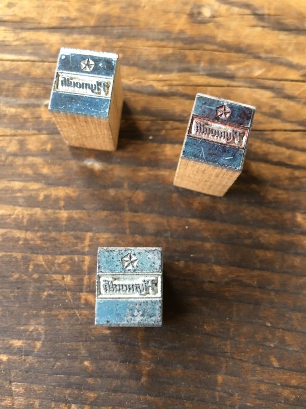 画像2: Vintage letterpress Printing Block Plymouth 6 (A162) 